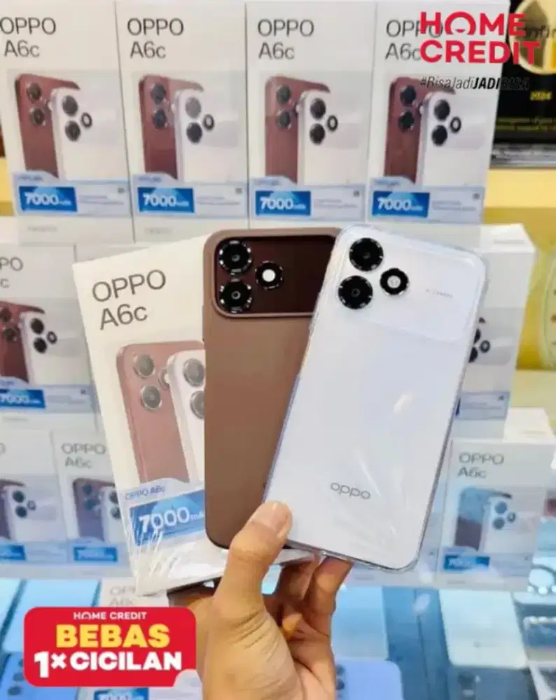 PROMO CICILAN TANPA DP BY HOME CREDIT OPPO A6C