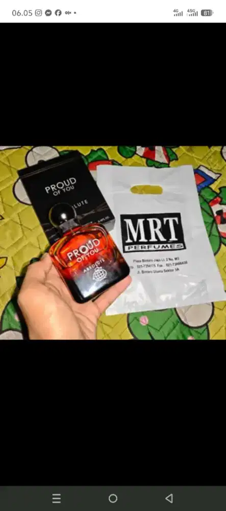 parfum proud of you