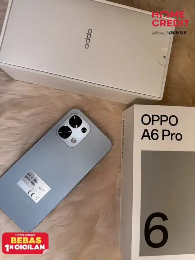 PROMO CICILAN TANPA DP BY HOME CREDIT OPPO A6PRO