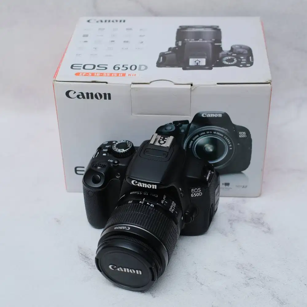 Canon 650d lensa kit(Second)