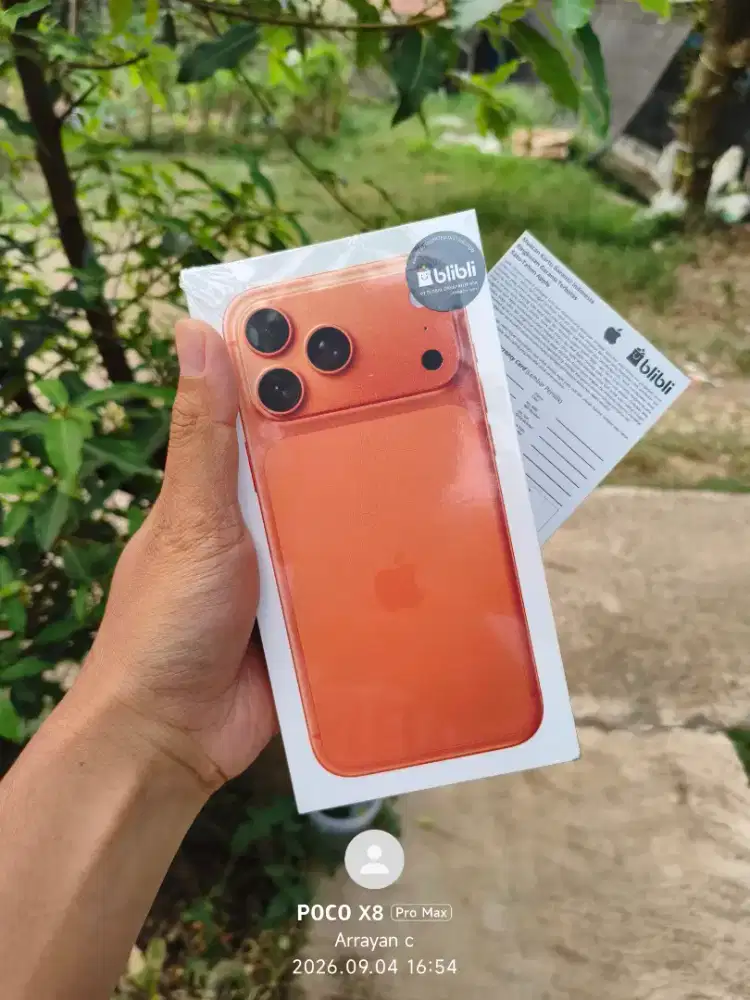 iPhone 17 Pro Max Segel Bnib no repek