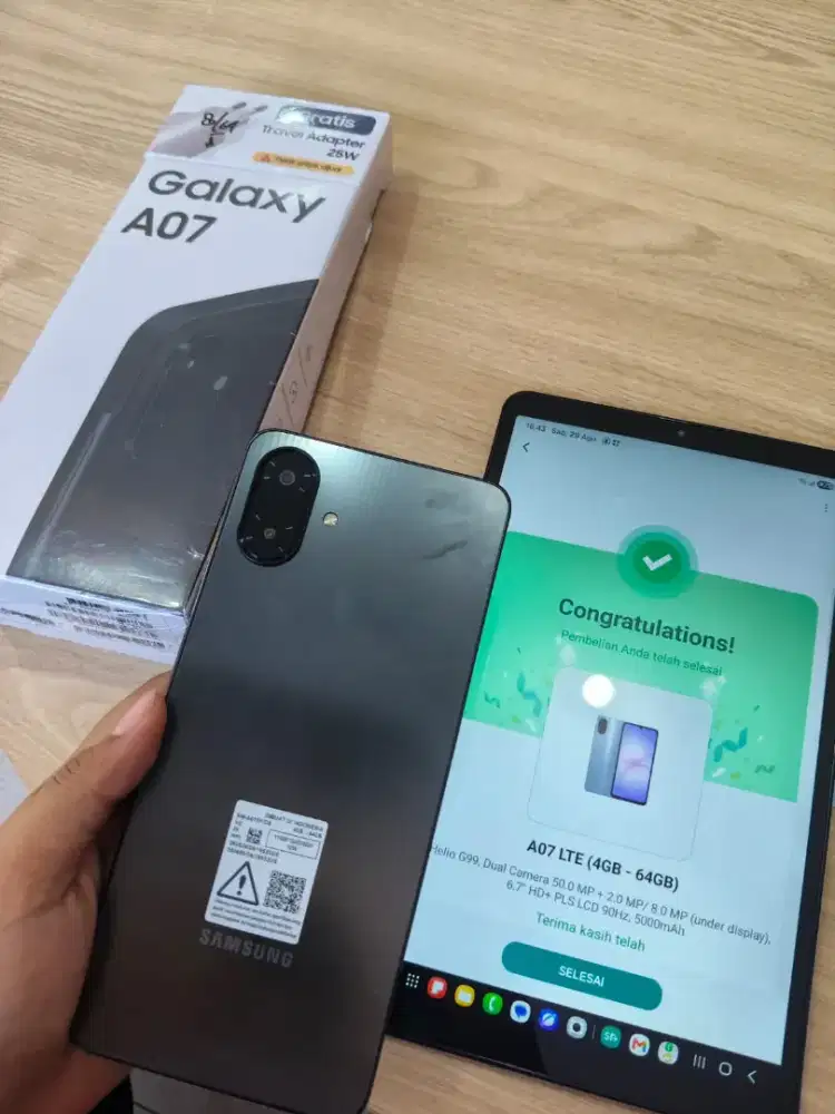 Samsung galaxy a07 4/64