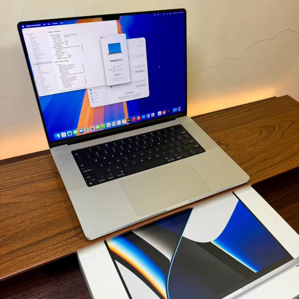 MacBook Pro 16 inch M1 Pro 1TB Original Fullset mulus
