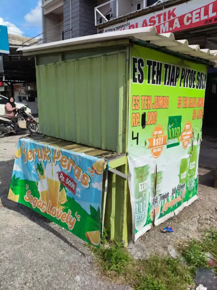 JUAL CEPAT BOOTH/KONTAINER  1,5×1,5M – 1,7JT