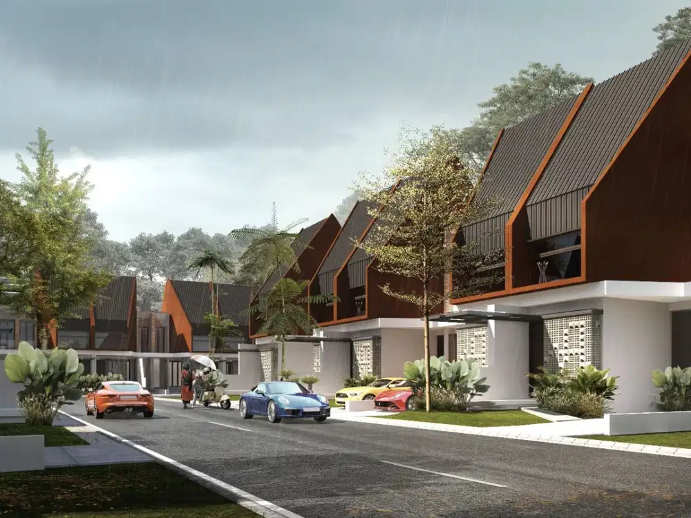 rumah 2lantai nyaman di kota malang