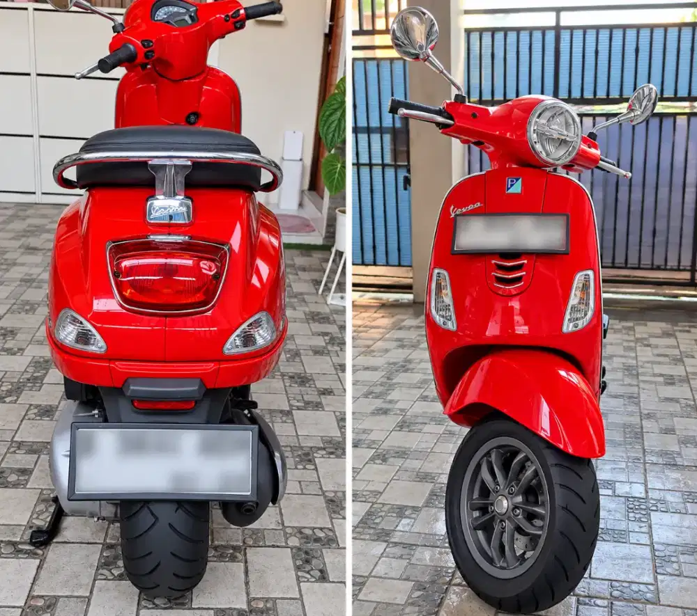 Vespa lx 125 iget 2023 pembelian dari baru
