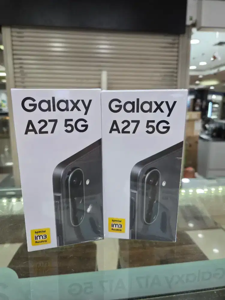 Samsung A27 ram 6 & 8 garansi resmi harga modal free adaptoer