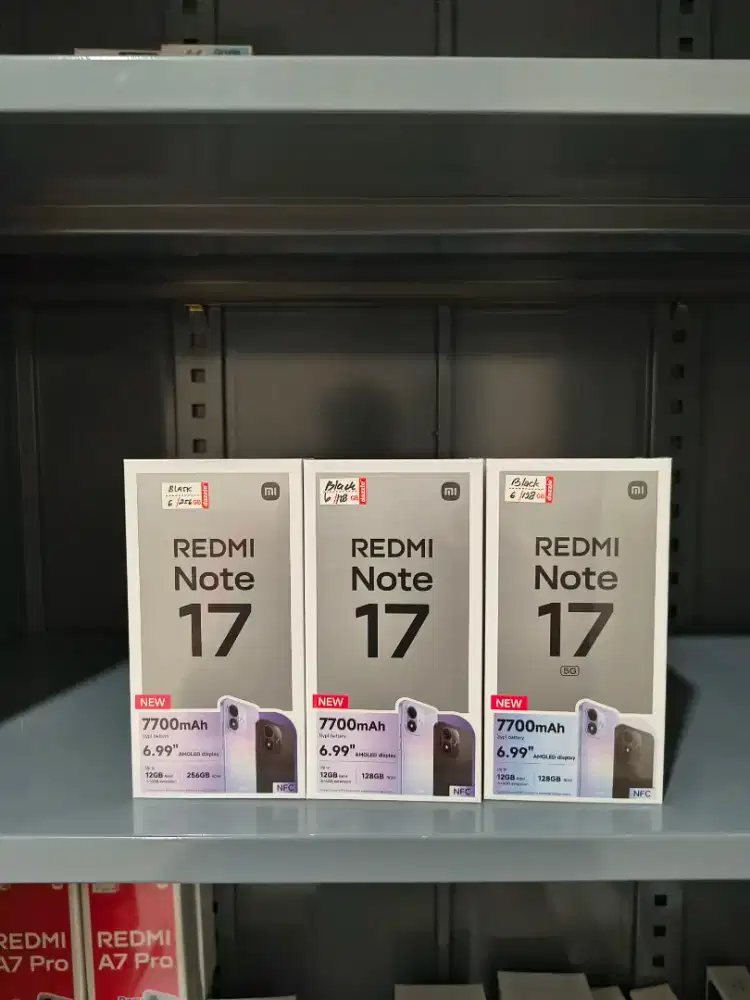 REDMI NOTE 17 Baru Segel Garansi Resmi