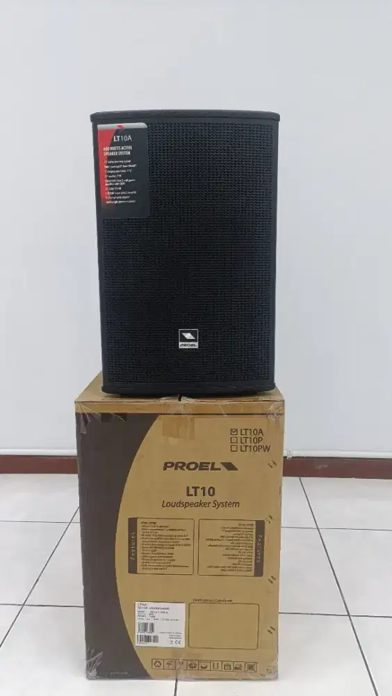 Proel Lt10A 10-Inch Speaker Aktif Proel Lt-10A Co