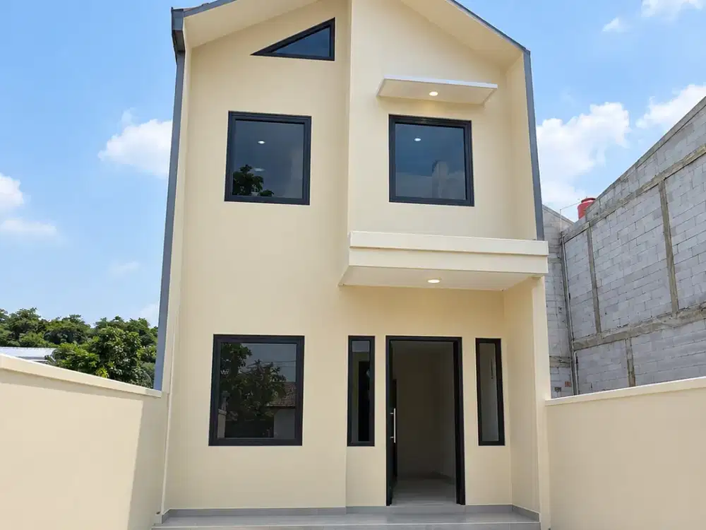 Rumah Scandinavian 3 Kamar Dekat Stasiun Citayam