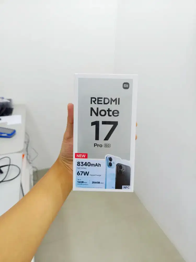 PRE ORDER REDMI NOTE 17 PRO 5G + FREE WATCH 5 ACTIVE