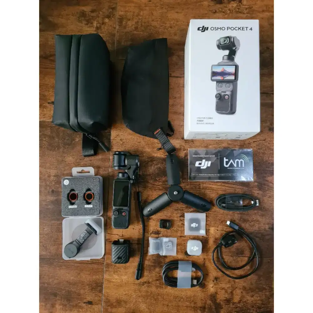 Jual DJI Osmo Pocket 4 creator combo Mulus 100%