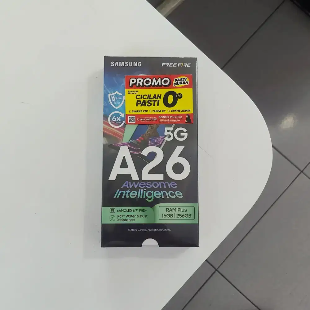 Samsung A26 5G 8/256, punya uang 1,5jt jgn cari hp bkas. Jadiin DP aja