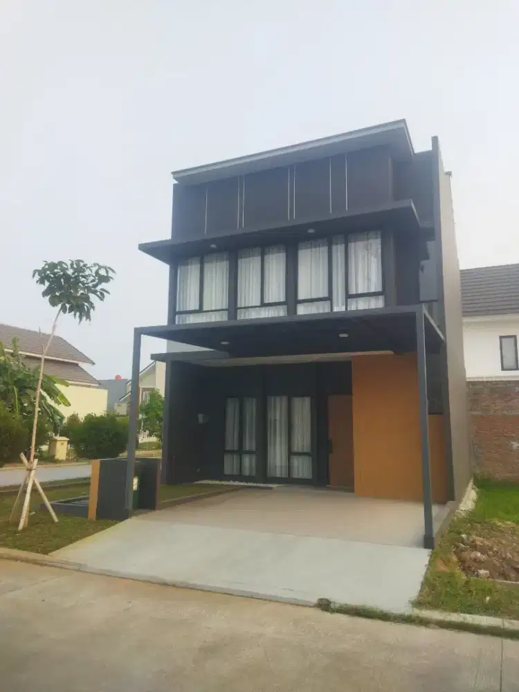 Rumah modern di panjibuwono bekasi 1 & 2 lantai tanpa DP 0%