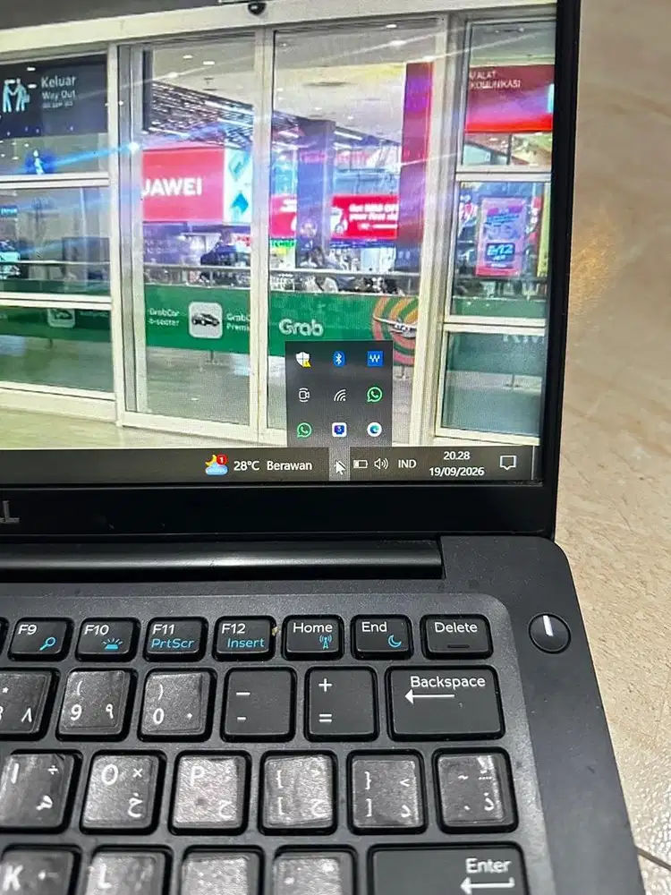 Laptop dell 7380 8 256