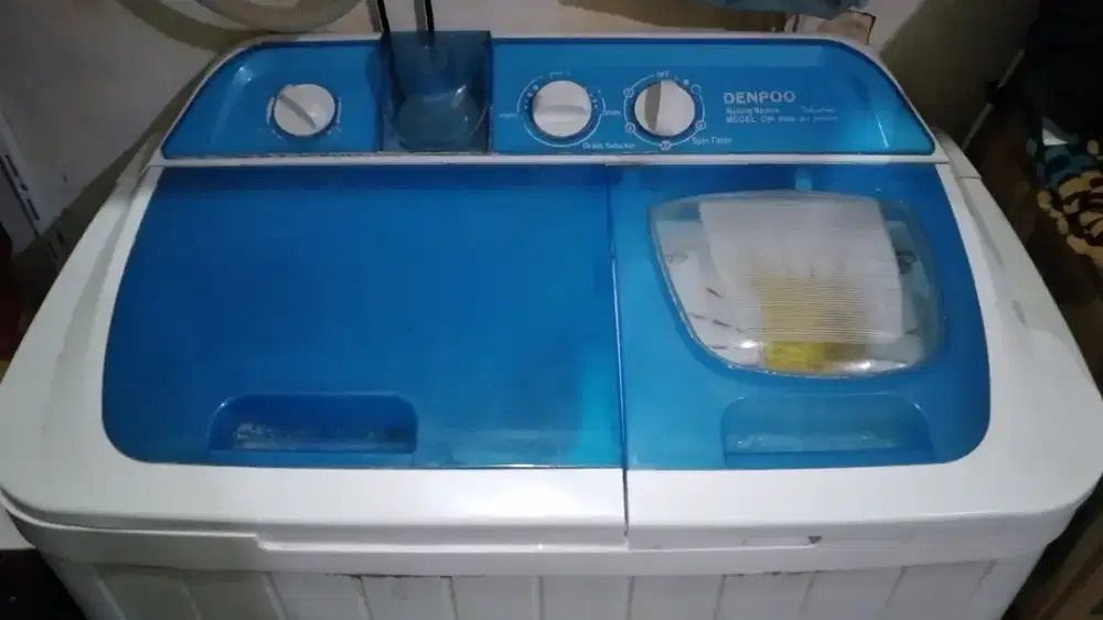 Mesin cuci 2 tabung denpoo 8kg