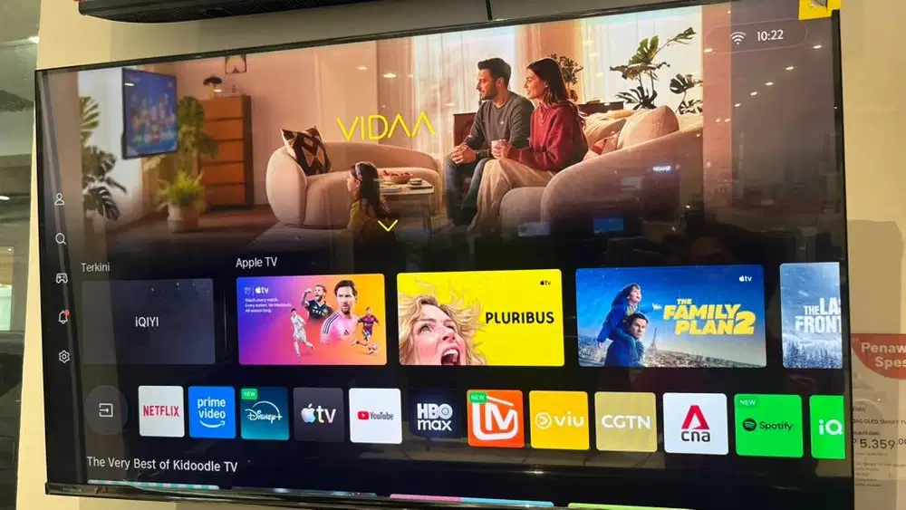 kredit TV hisense 43inch