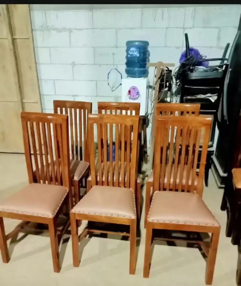 Kursi Makan Minimalis, Kursi Tamu Klasik Balero Kayu Jati, Kursi Makan