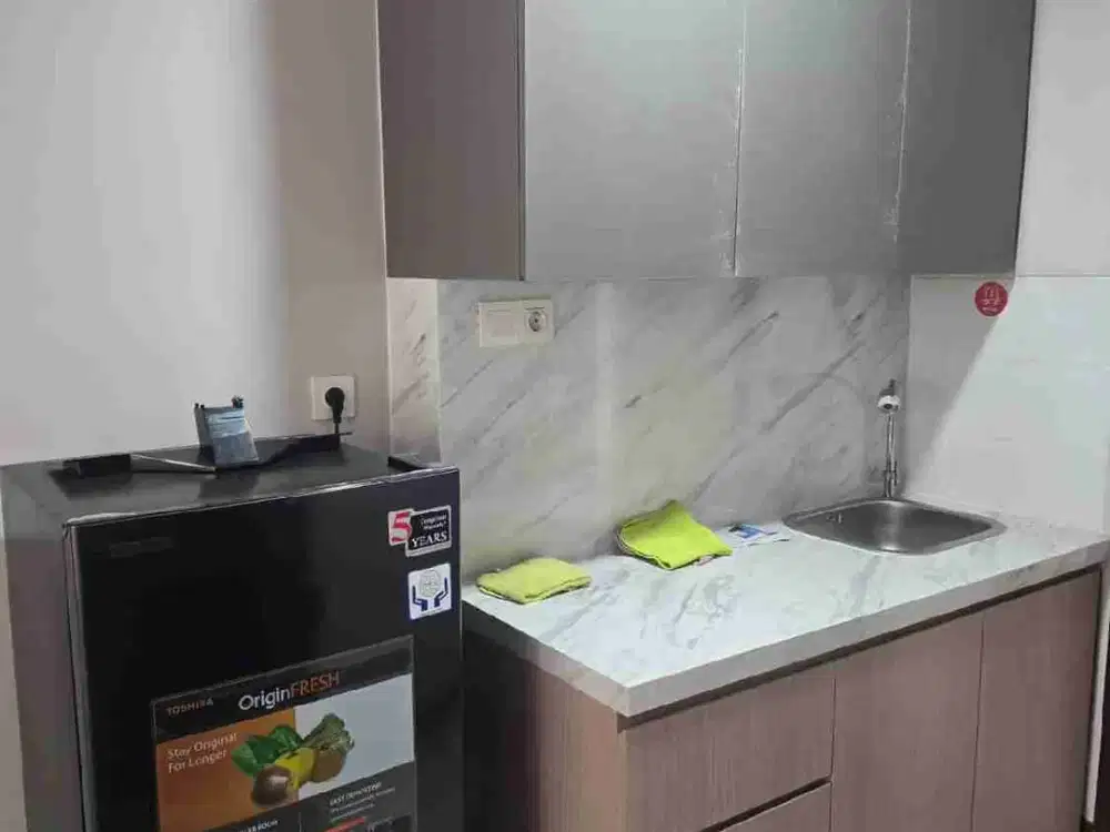 Sewa Apartemen Studio Scientia Gading Serpong Furnish