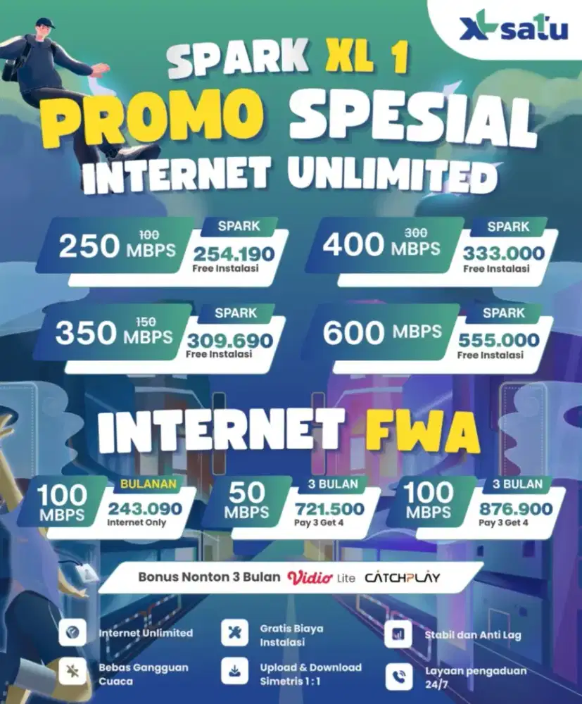 INTERNET XL UNLIMITED WERLESS & KABEL