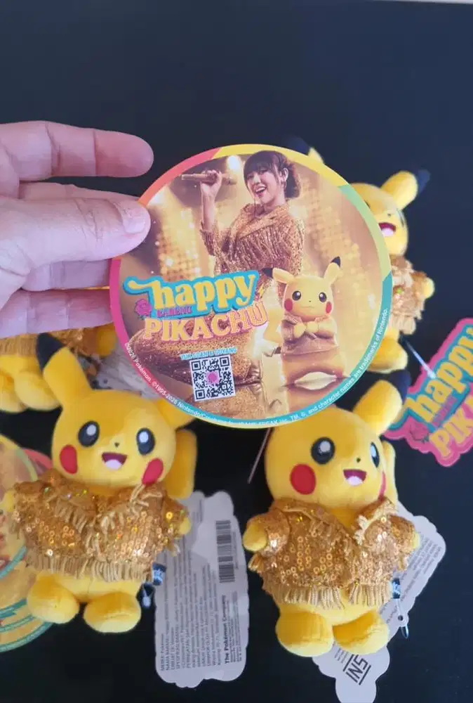 Ganci pikachu happy bareng limited