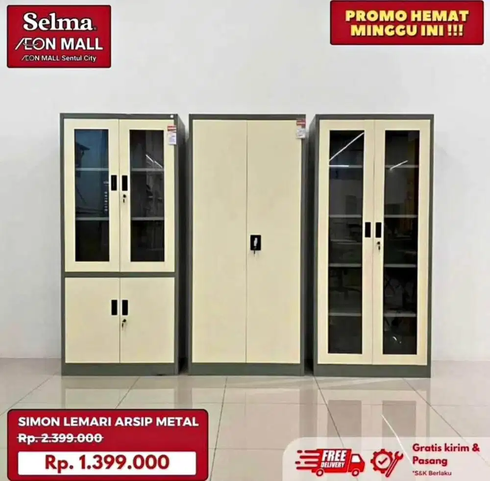 Lemari arsip besi