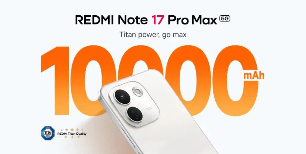 CICILAN HOME CREDIT BUNGA 0% - XIAOMI REDMI NOTE 17 PRO MAX