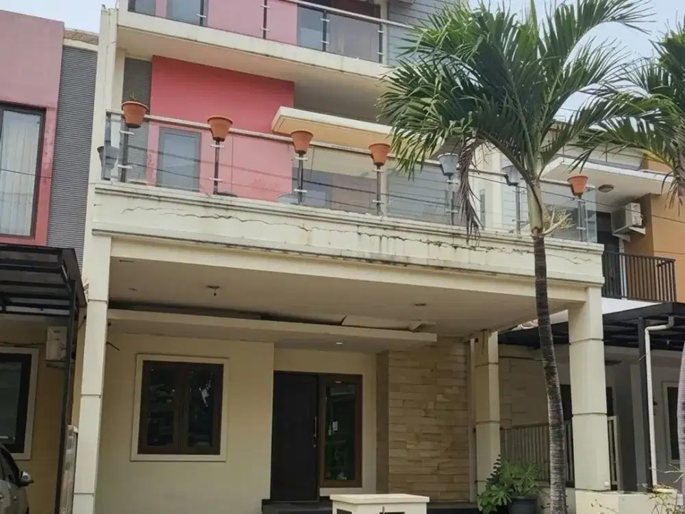 Rumah Cluster Harmoni 3lt luas 105m 4KT HI Harapan Indah Bekasi