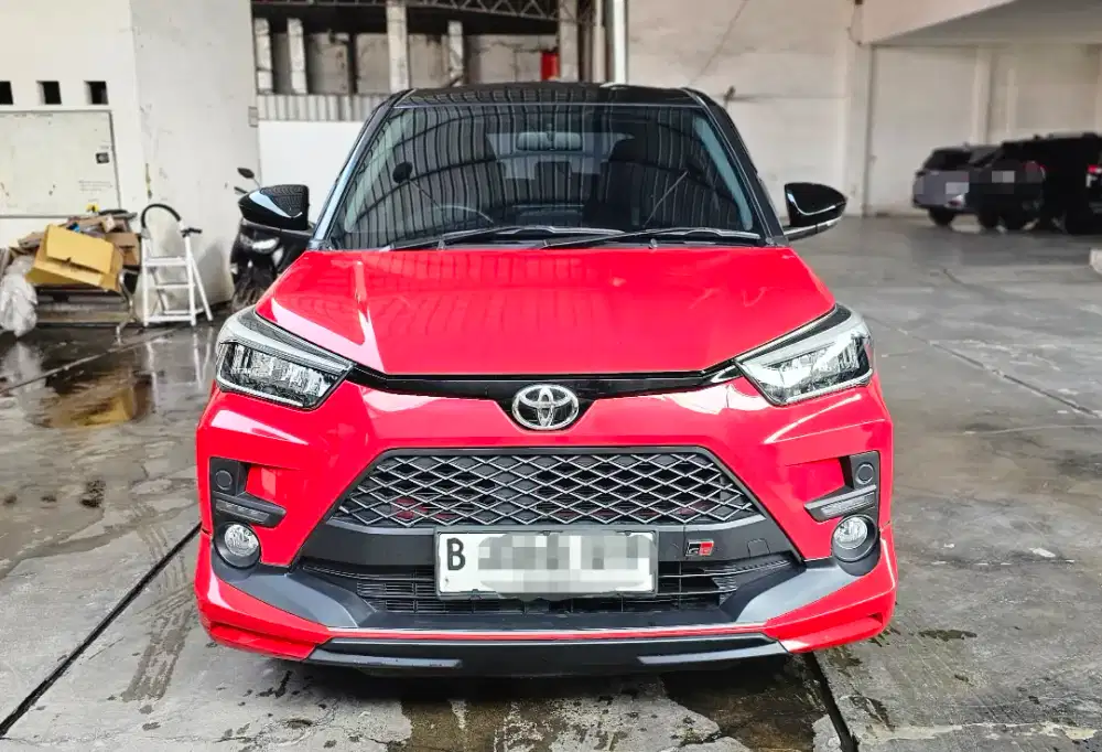 Km Low 20rb Toyota Raize GR Sport Turbo AT 2024 Merah Mulus Two Tone