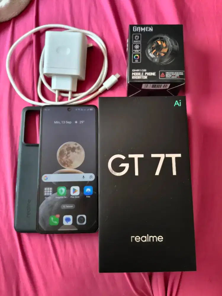 Realme GT 7T 12/256GB SECOND FULLSET NO MINUS LIKE NEW GARANSI ON