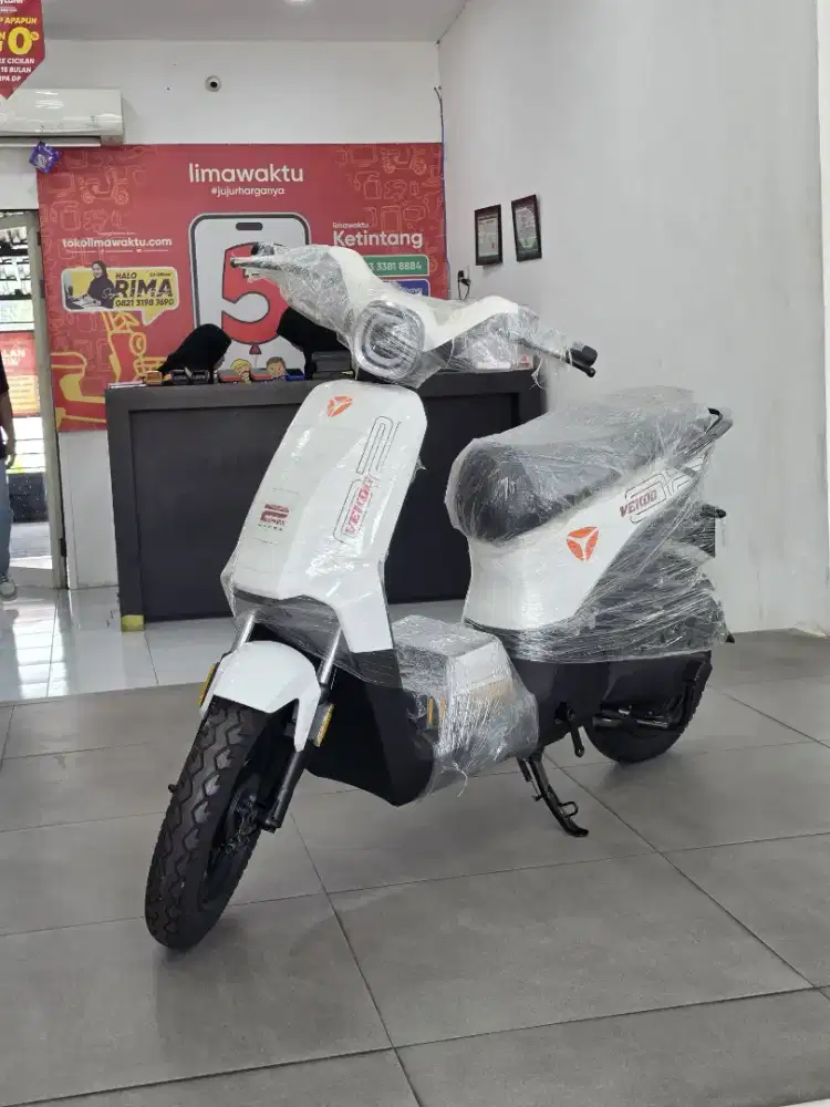 Sepeda listrik cicilan tanpa kartu kredit bisa COD free ongkir