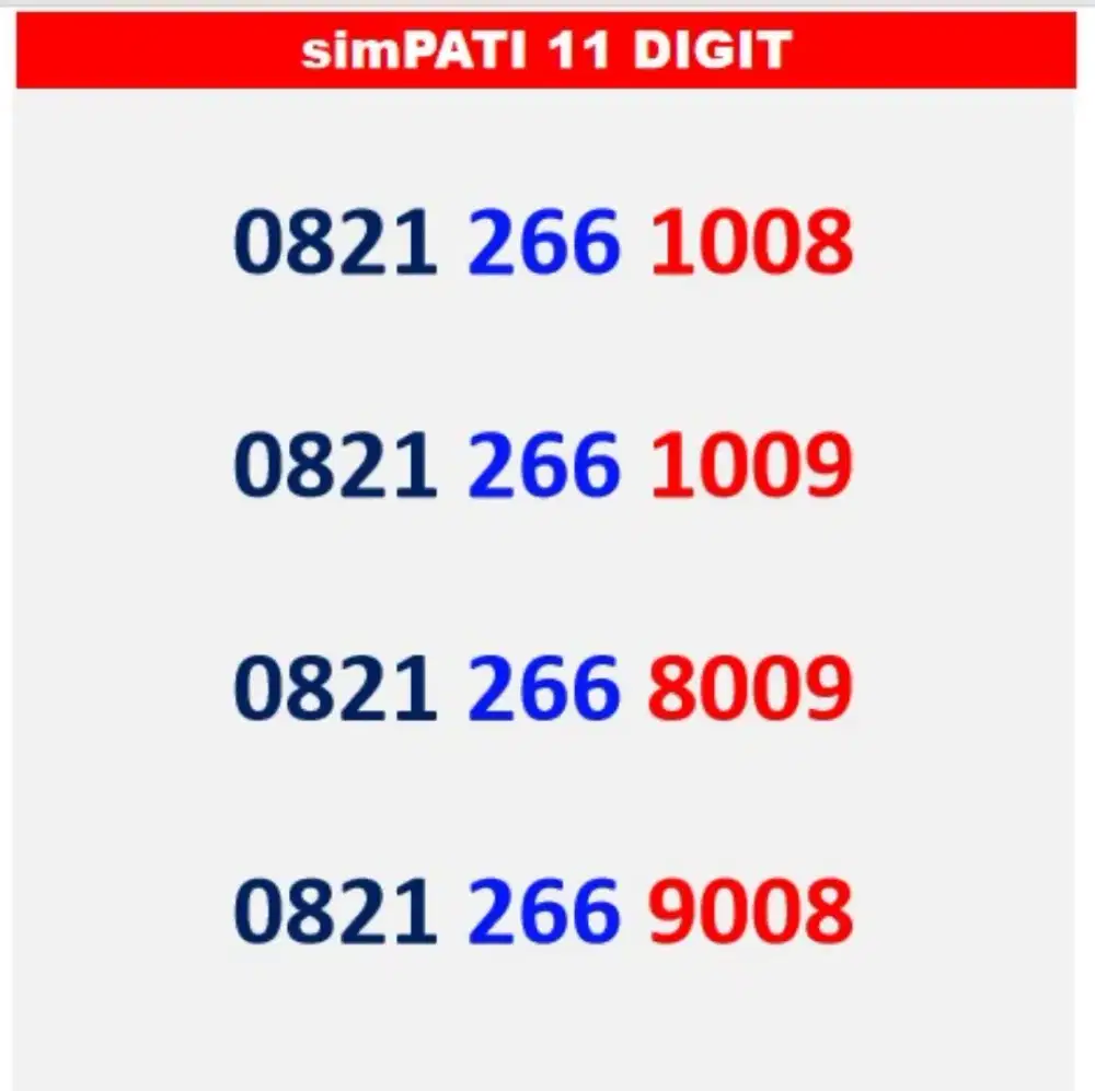Simpati 11 digit 5 GB