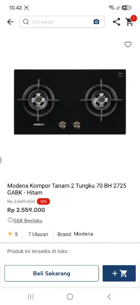 MODENA KOMPOR TANAM
