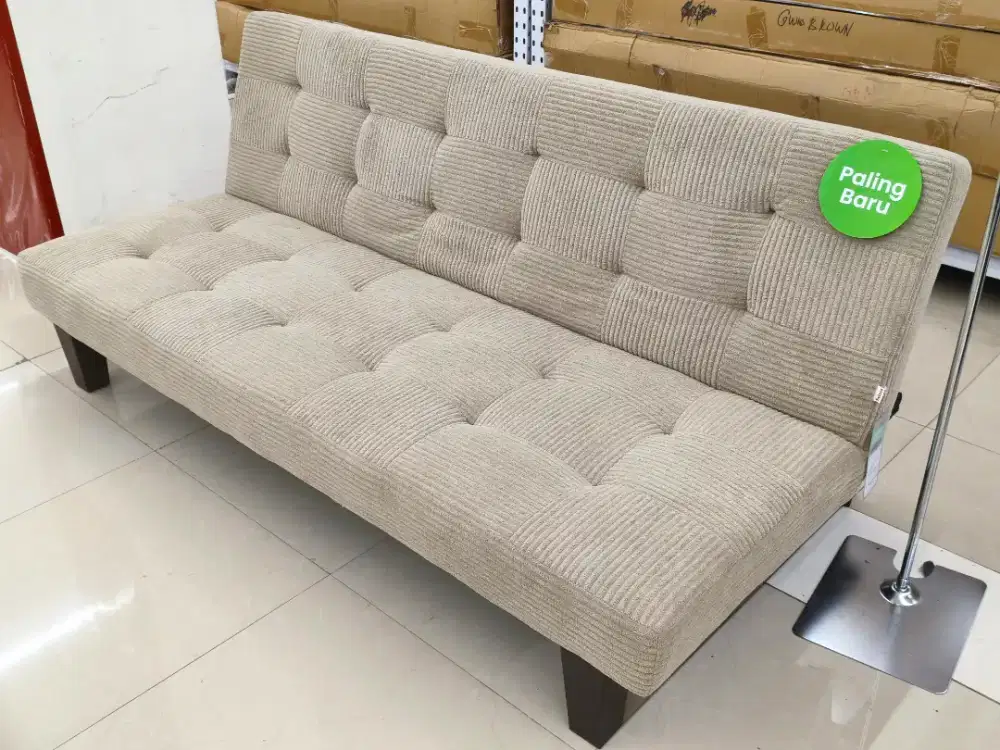 Selma Neo Gwinston Sofa Bed Fabric – Cokelat