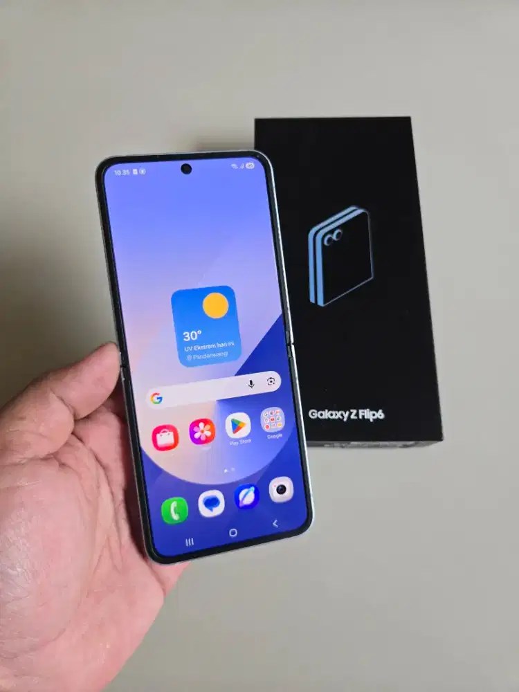 Samsung Z Flip 6 5G 12/256 SEIN Resmi Indo Murah Ada Minus Dikit