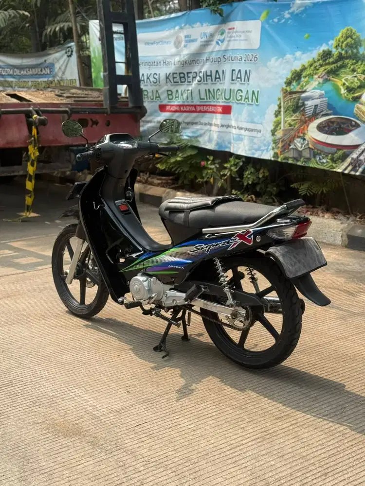 Honda Supra 100 X 2001 Klasik Tua Classic Lama Bebek Sehat Mulus Resto