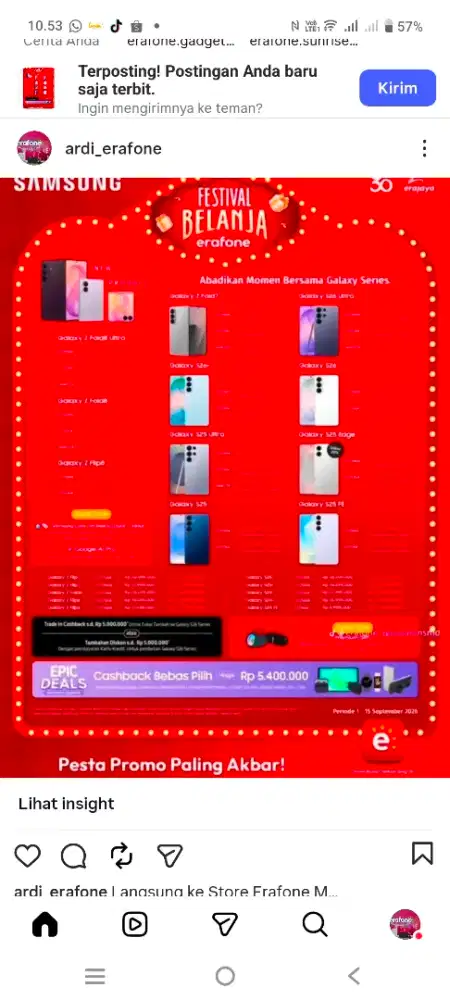 HP TERBARU DARI ERAFONE MOJOAGUNG