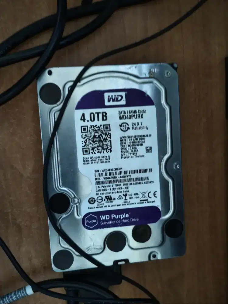 dijual HDD 4TB merk WD