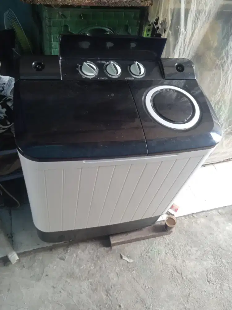 mesin cuci Denpo 2 tabung