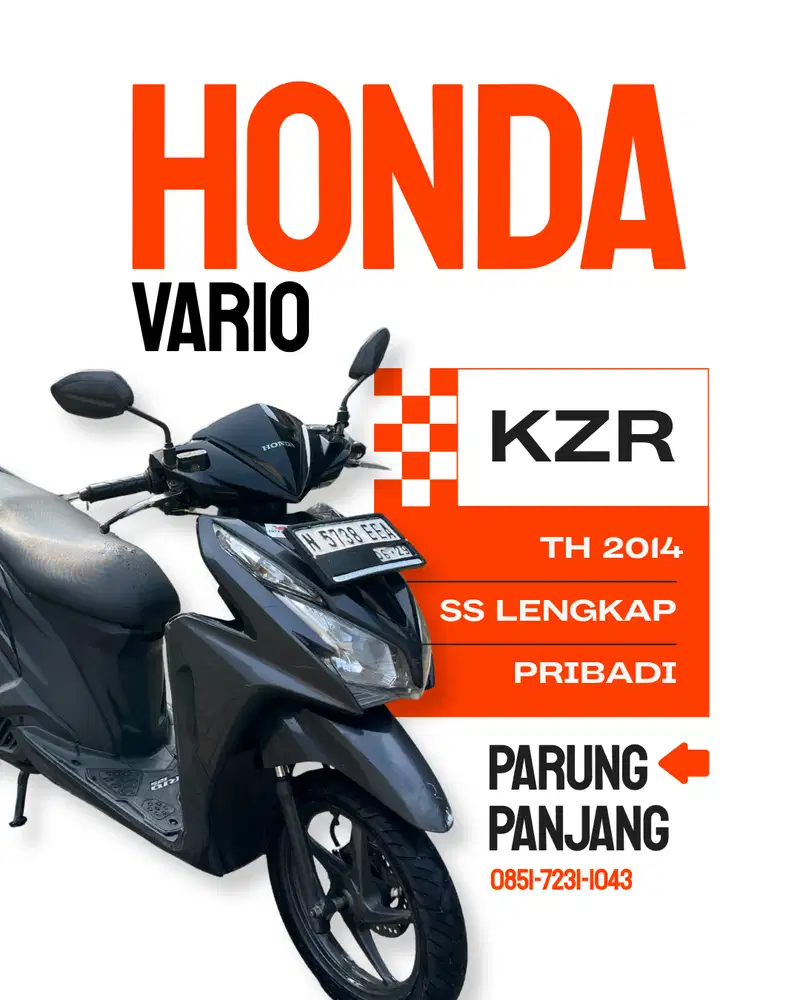 JUAL VARIO KZR 2014