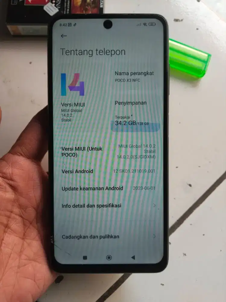Pocophone X3 nfc