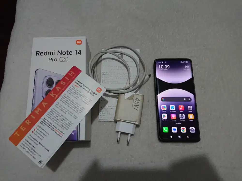Jual HP Xiami Redmi Note 14 Pro 5G Mulus Like New Rp. 3.500.000 (Nego)