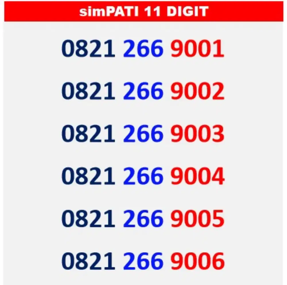 Simpati 11 digit 5 GB