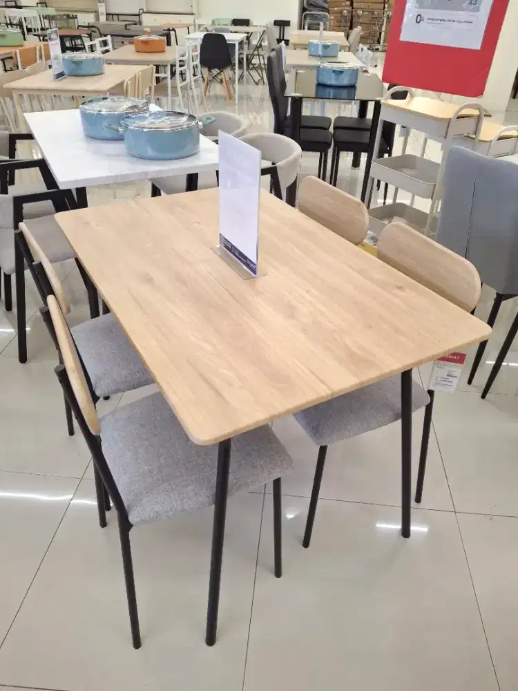 PROMO HARI TERAKHIR SET MEJA MAKAN