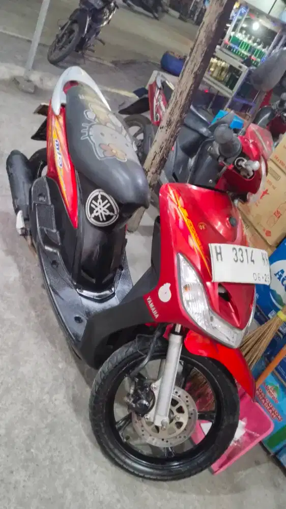 Jual Mio Smile Sporty 2009 Plat H pajak panjang