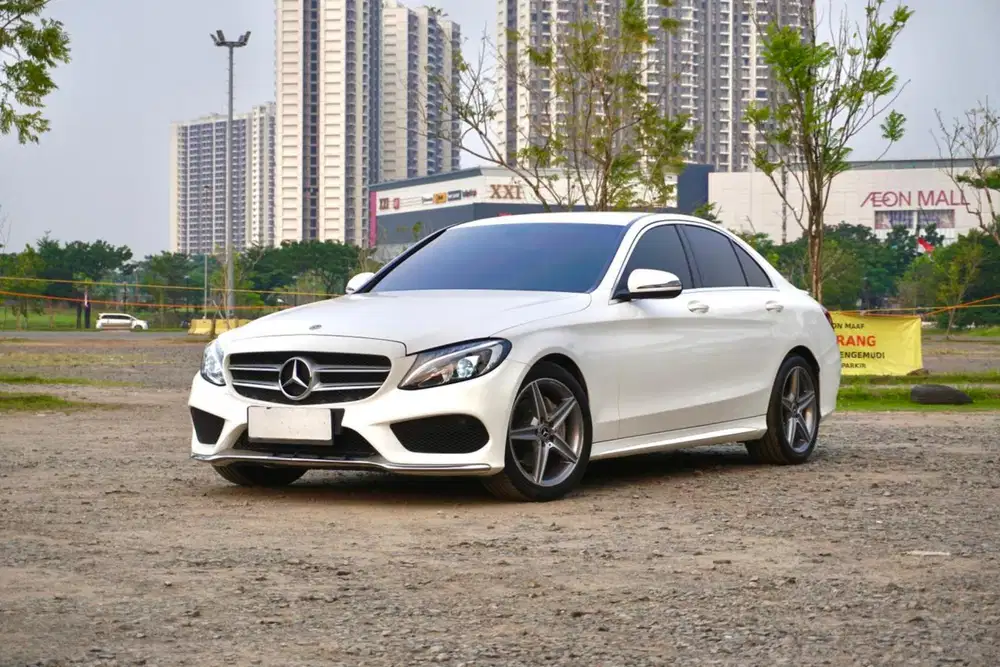 LOW ODO ! MERCY MURAH Mercedes Benz C200 AMG W205 2.0 TURBO 2017/ 2018