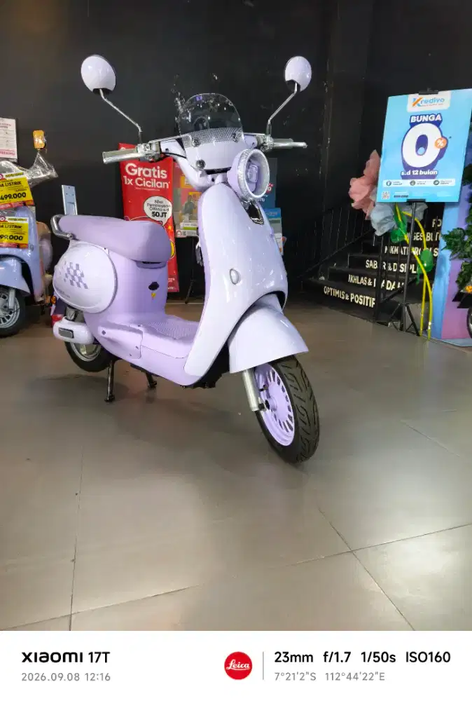 Sepeda listrik pacific ventura M6 bisa kredit