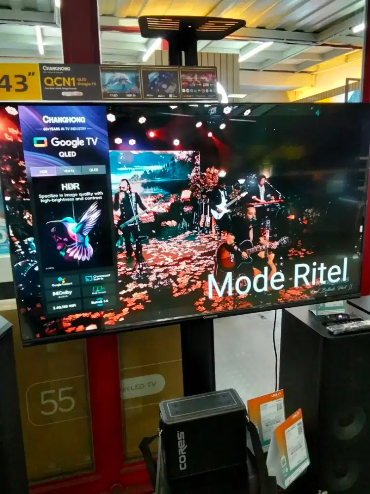 CHANGHONG 43QCN1 GOOGLE TV