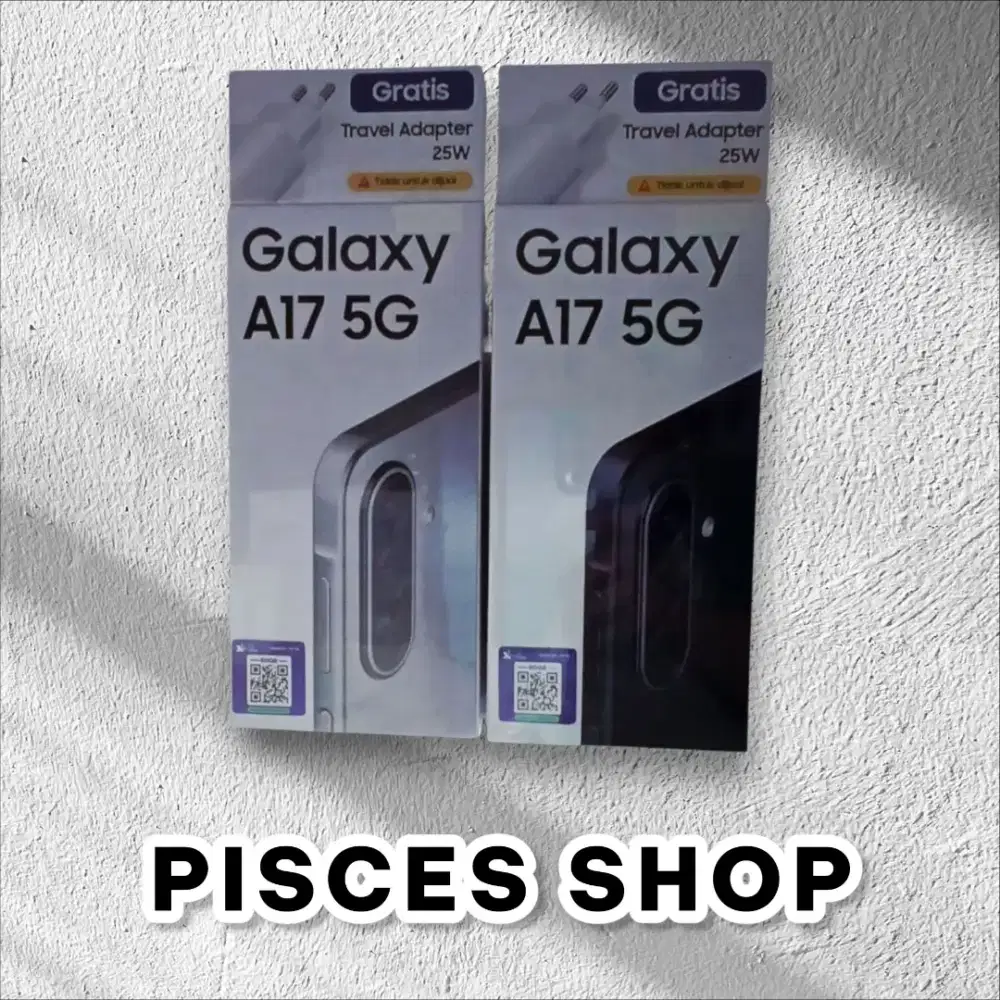 SAMSUNG GALAXY A17 5G RAM 8/256 NEW Segel Garansi Resmi 1 Tahun