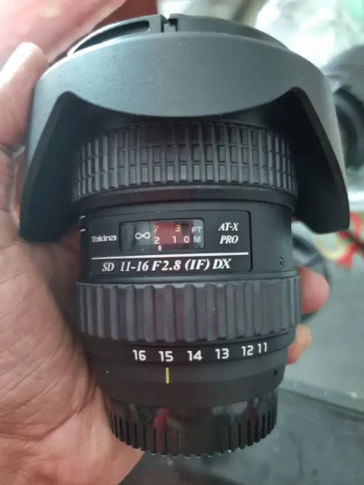Lensa Tokina wide 11-16mm f2.8 utk NIKON second. Nego